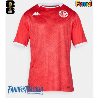 Tunisia Echipament de Fotbal Replică Mondial 2026 Femei Acasa